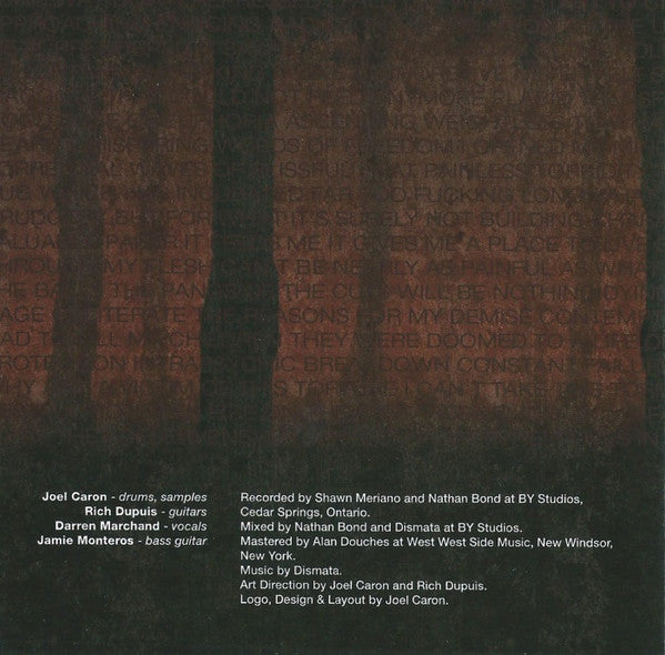 Dismata : Understand (CD, Album, RM)