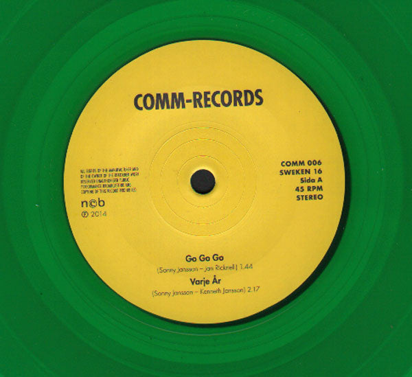 PF Commando* : Go Go Go (7", EP, Ltd, Gre)