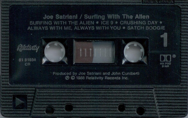 Joe Satriani : Surfing With The Alien (Cass, Album, Dol)