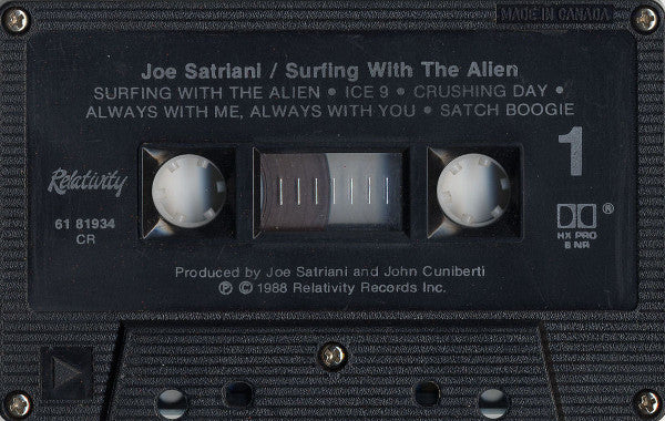 Joe Satriani : Surfing With The Alien (Cass, Album, Dol)