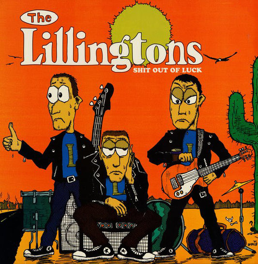 The Lillingtons : Shit Out Of Luck (LP, Album, RE, Bro)