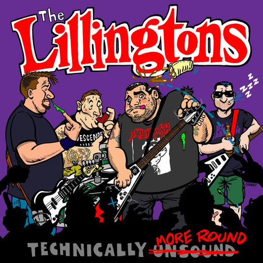 The Lillingtons : Technically More Round (2xLP, Comp, Ltd, RE, Red)