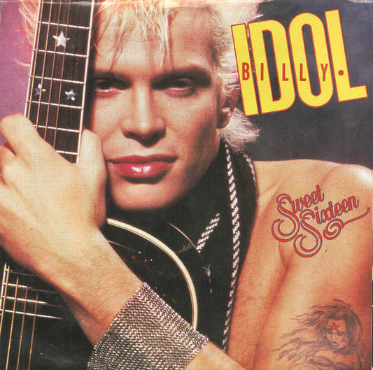 Billy Idol : Sweet Sixteen (7", Single)