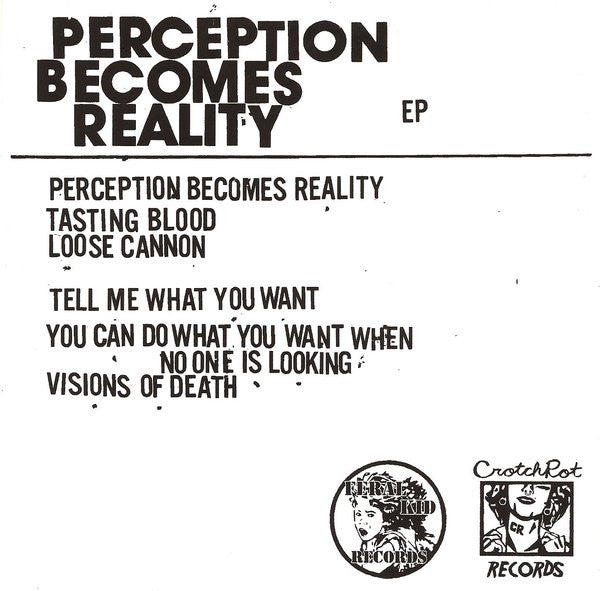 Rational Animals : Perception Becomes Reality (7", EP, Egg)