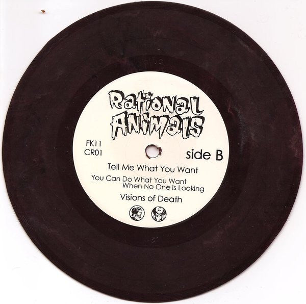 Rational Animals : Perception Becomes Reality (7", EP, Egg)
