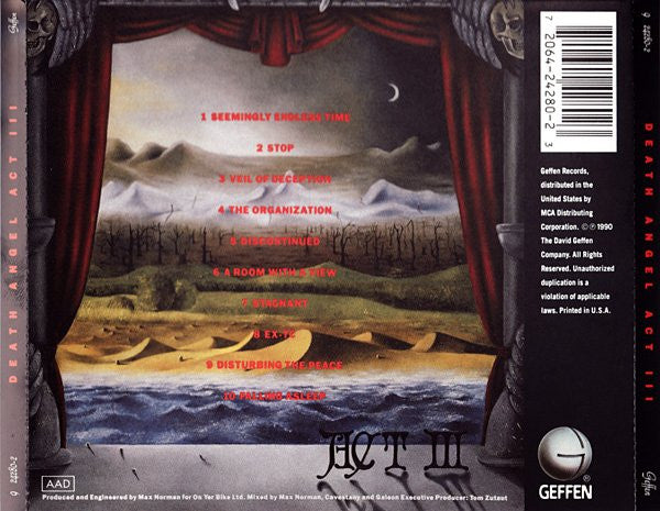 Death Angel (2) : Act III (CD, Album, RE, RP)
