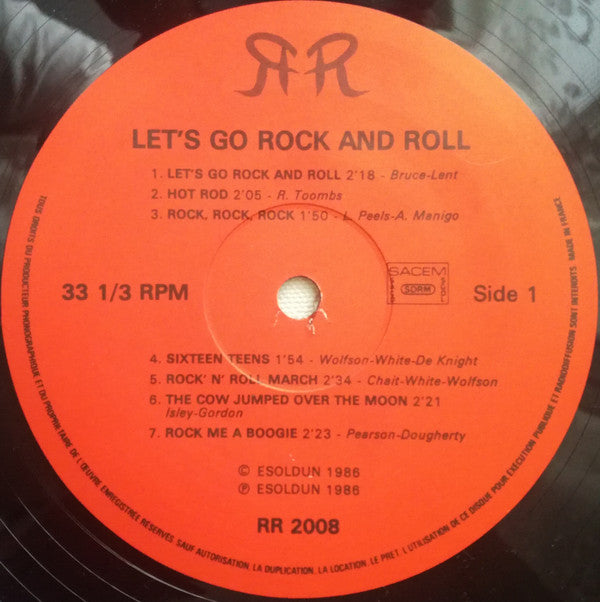 Various : Let's Go Rock' N 'Roll (LP, Comp)