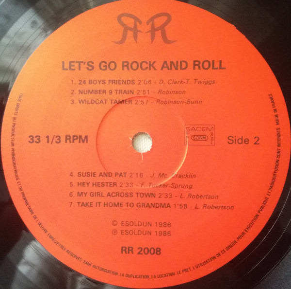 Various : Let's Go Rock' N 'Roll (LP, Comp)