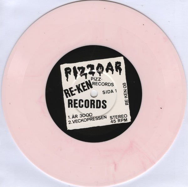 Pizzoar : År 3000 (7", EP, Num, RE, Pin)
