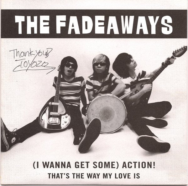 The Fadeaways : (I Wanna Get Some) Action! (7", Bro)