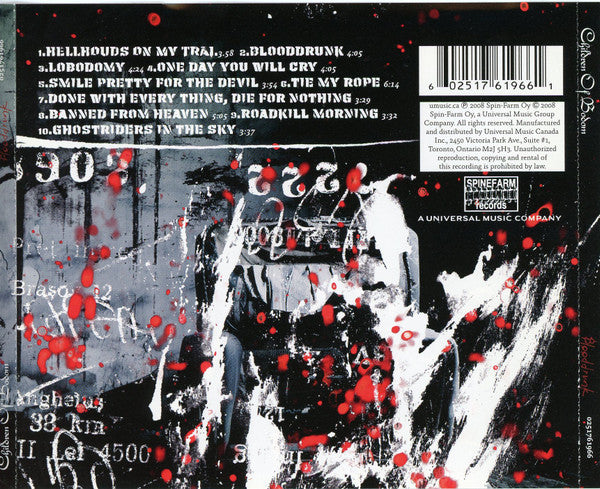 Children Of Bodom : Blooddrunk (CD, Album)