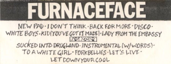 Furnaceface : Let It Down (Cass, Album)