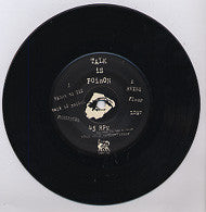Talk Is Poison : Straight To Hell (7", EP)