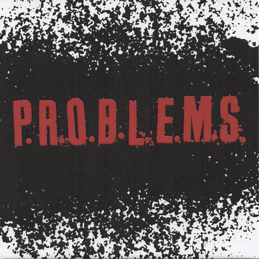 P.R.O.B.L.E.M.S. (2) : Buzz Off / It Don't Have To Be Like This (7", Ltd, Red)