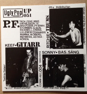 P.F. Commando : Nu Ska Vi Ha Kul! (7", EP, RE)
