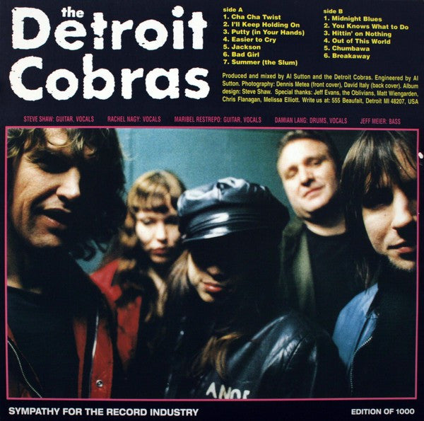 The Detroit Cobras : Mink Rat Or Rabbit (LP, Album)