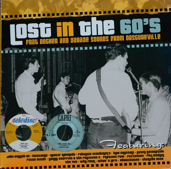 Various - "Lost In The 60's (Frat Rocker And Garage Sounds From Obscureville)" LP