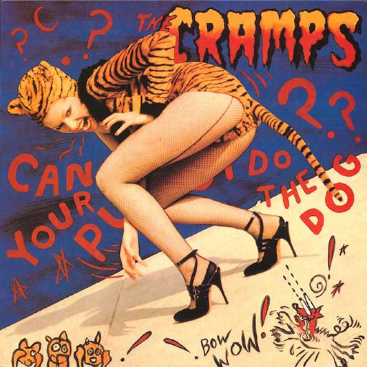 The Cramps : Can Your Pussy Do The Dog? (10", Single, Ltd, S/Edition, Red)