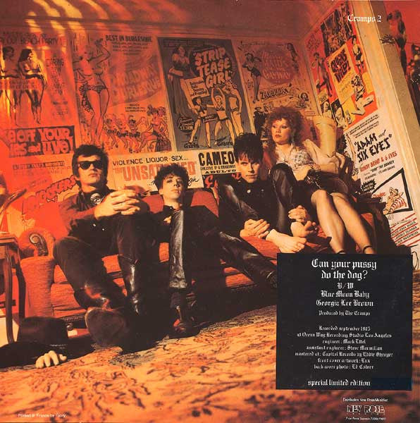 The Cramps : Can Your Pussy Do The Dog? (10", Single, Ltd, S/Edition, Red)