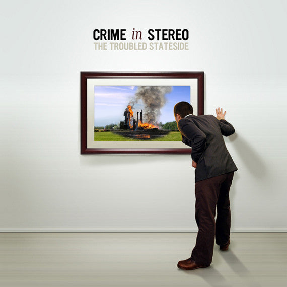 Crime In Stereo : The Troubled Stateside (LP, Album, Ltd, Pur)