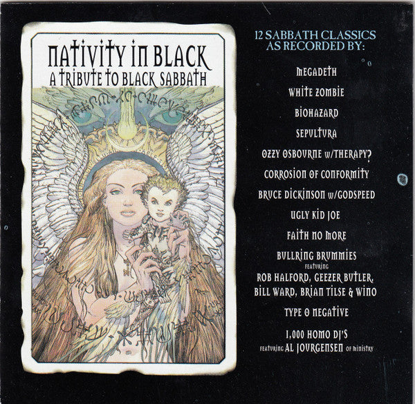 Various : Nativity In Black - A Tribute To Black Sabbath (CD, Album, Club)