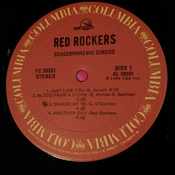 Red Rockers : Schizophrenic Circus (LP, Album)