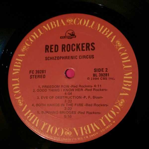 Red Rockers : Schizophrenic Circus (LP, Album)