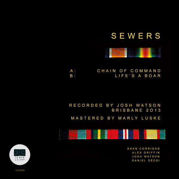 Sewers : Chain Of Command (7", Ltd)
