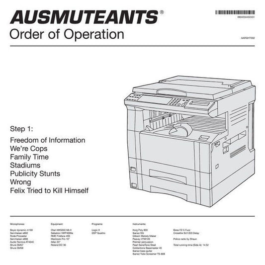 Ausmuteants : Order Of Operation (LP, Album)