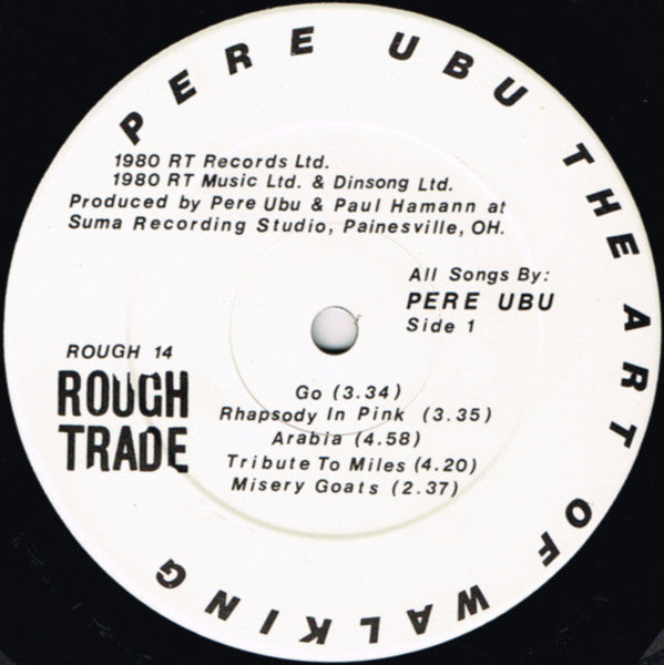 Pere Ubu : The Art Of Walking (LP, Album)