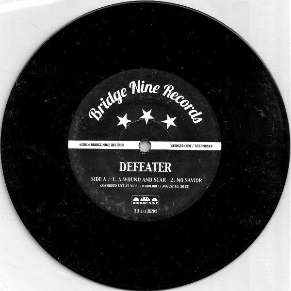 Defeater : Live at TIHC (7", Ltd)