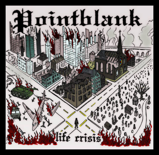 Point Blank (27) : Life Crisis (7", EP, Blu)