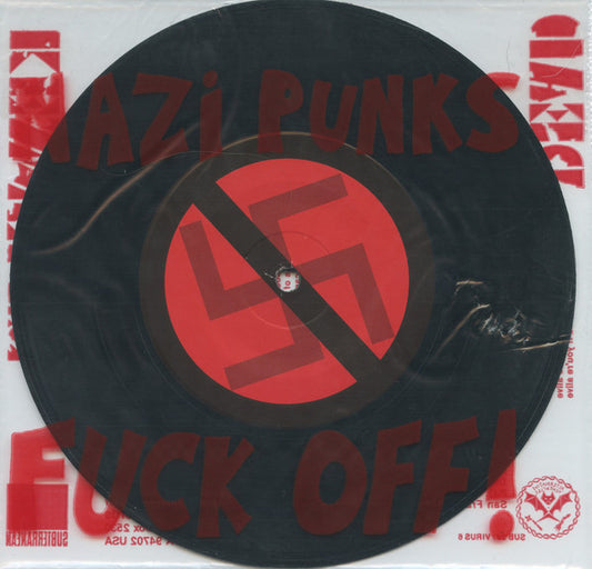 Dead Kennedys : Nazi Punks Fuck Off! / Moral Majority (7", Single, RP)