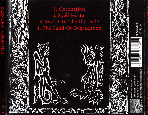Damnation (3) : Coronation (CD, MiniAlbum, Ltd, RE)