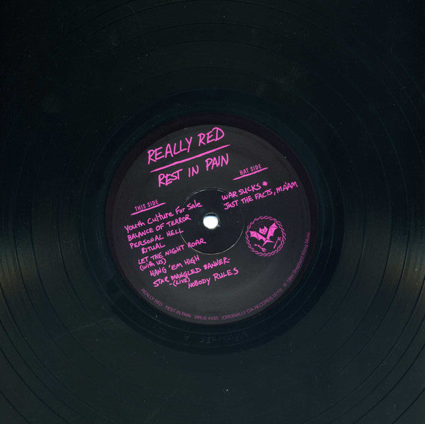 Really Red : Rest In Pain (LP, Album, RE, RM)