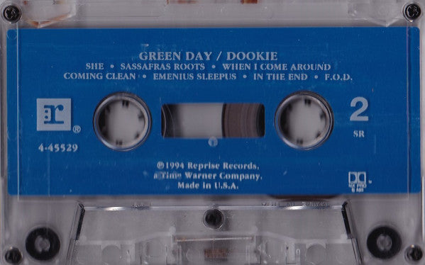 Green Day : Dookie (Cass, Album, SR,)