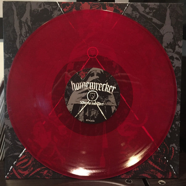 Homewrecker : Worms And Dirt (12", Album, RP, Red)