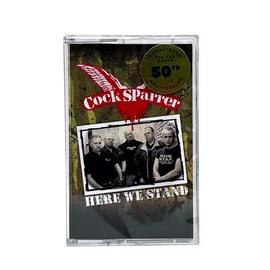 Cock Sparrer - "Here We Stand: Anniversary Edition" Cassette