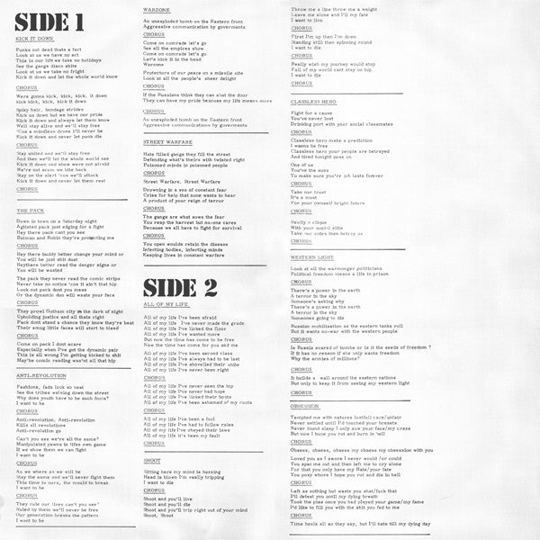 Actives : Kick It Down (LP, Album, RE, RM)