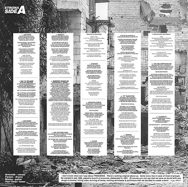 Tragiedia : Punk 'Til Destruction (LP, Album, RM)