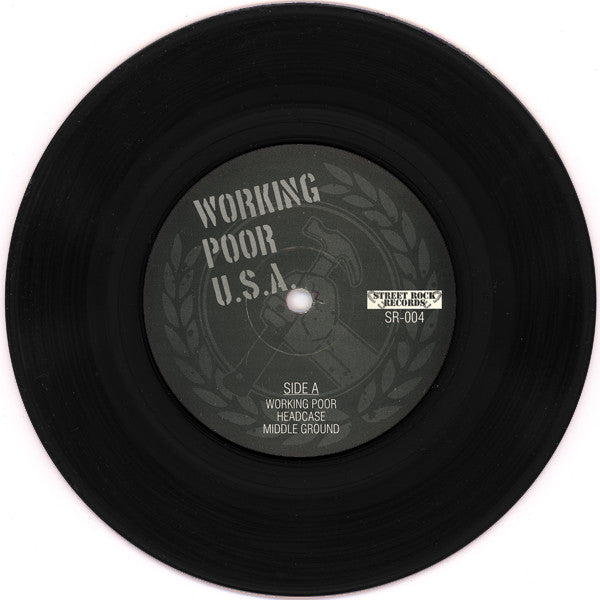 Working Poor USA : Working Poor (7", EP, Ltd)