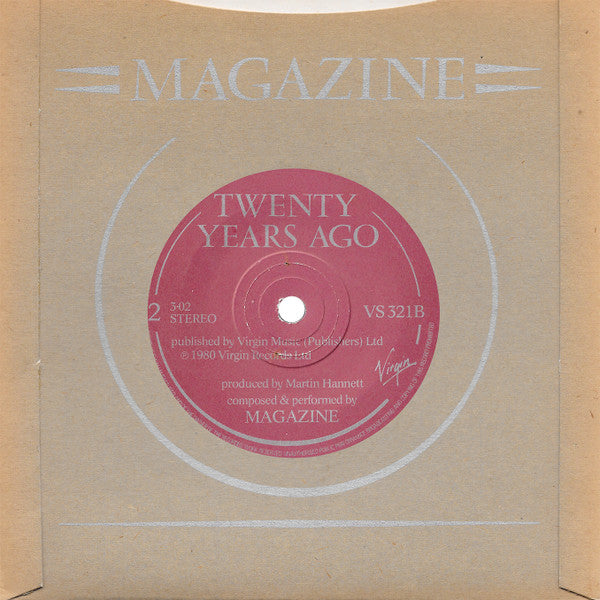 Magazine : A Song From Under The Floorboards (7", Single)