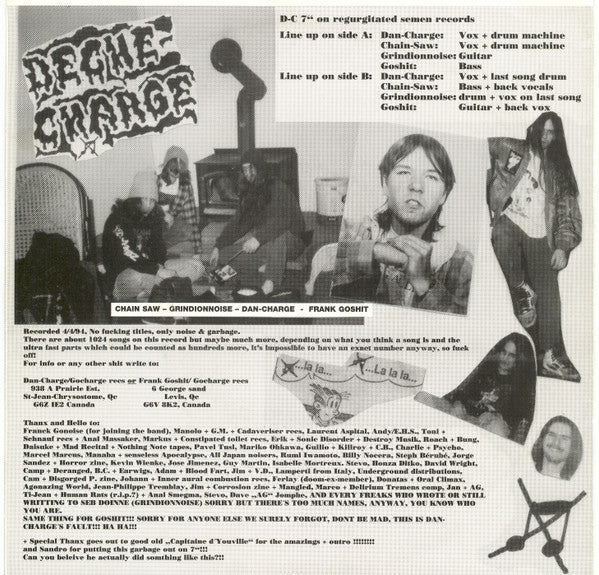 Deche-Charge : Deche-Charge (7")