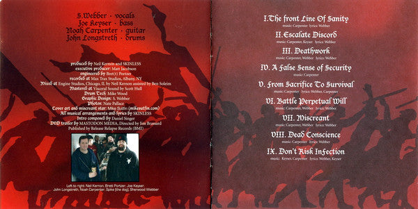 Skinless : From Sacrifice To Survival (CD, Album, Enh)