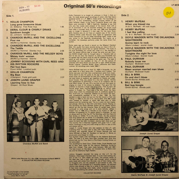 Various : More Real Rock-A-Billy And Country (LP, Comp)