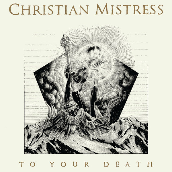 Christian Mistress : To Your Death (LP, Album, Ltd, Whi)