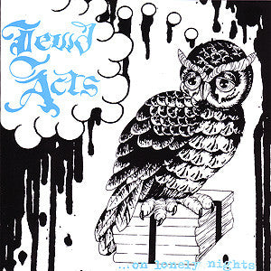 Lewd Acts : ...On Lonely Nights (7", Ltd, Pin)