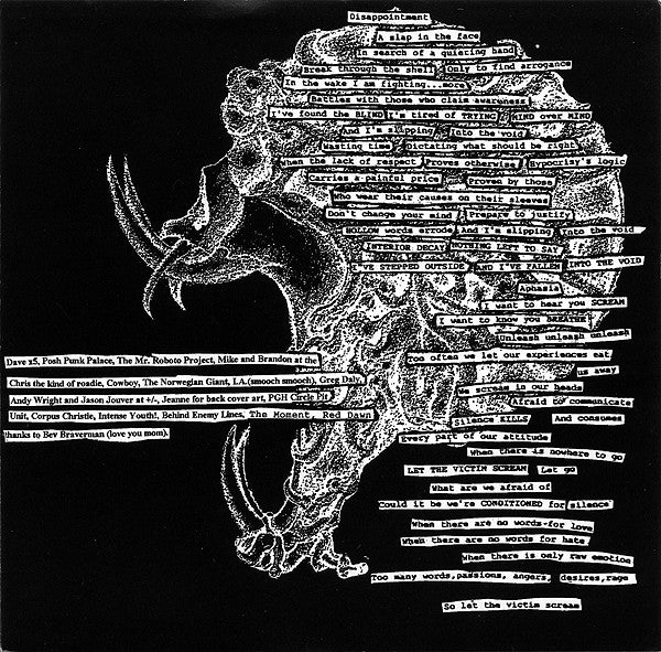Aphasia (5) : Aphasia (7", EP, Pin)