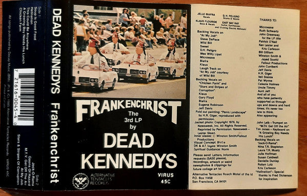Dead Kennedys : Frankenchrist (Cass, Album, RE, Cle)