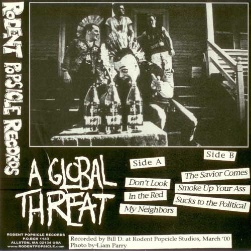 A Global Threat : In The Red (7")